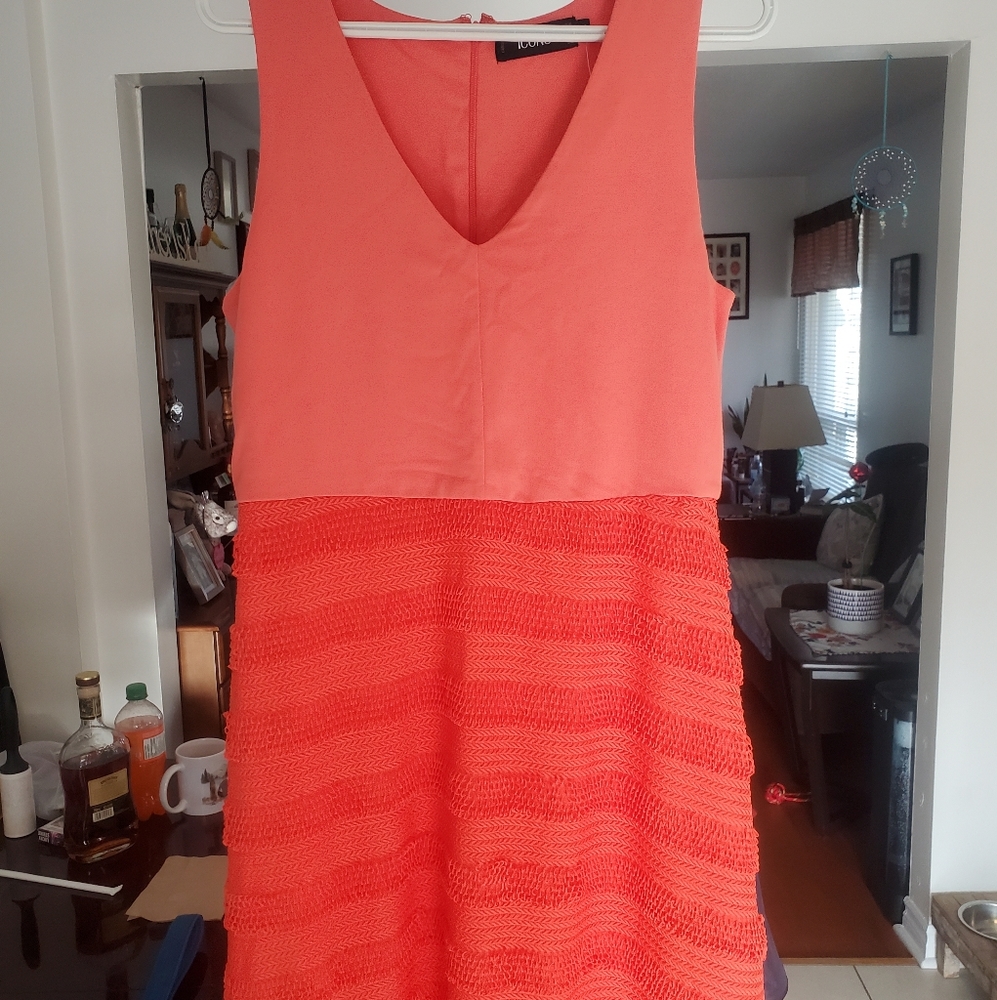 Icone Peach Dress - size Large